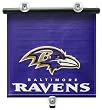 BALTIMORE RAVENS Team Logo Car Window BABY / CHILD SUN SHADE (14" x 18")