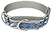 Country Brook Petz | 1 1/2 Inch Blue Paisley Exclusive Martingale Dog Collar - Medium