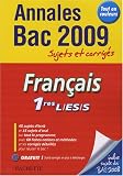Français 1e L/ES/S : Sujets et corrigés
