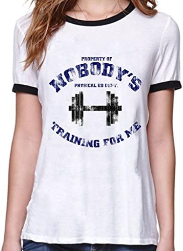 VetiVer Women's Property Of Nobody Worn Look Tshirt XX-Large White