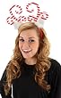 Candycane Headband For Child Or Adult - One Size