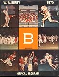 Football Program (1975) W. A. Berry 