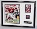 Steve Young Photo, Card & Pin Display, Custom Framed