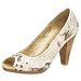 Naughty Monkey Women's Bulshirt Peep Toe Pump