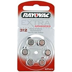 Rayovac H�rger�tebatterie 312AE, 1,4V, 180mAh, Zn/Luft