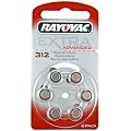 Rayovac H�rger�tebatterie 312AE, 1,4V, 180mAh, Zn/Luft