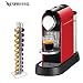 Nespresso C110 Citiz Fire Engine Red Espresso Machine Outfit With Capstore
