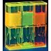 UV Reactive -Triple Goo Cube Party Light