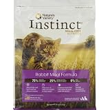 Nature's Variety Dry Cat Food, Feline Instinct Rabbit Diet, 12.1-Pound Bag