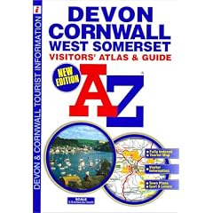 Devon, Cornwall & West Somerset Visitors' Atlas (A-Z Street Maps & Atlases)