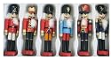Kurt Adler Wooden Nutcracker Ornament Set