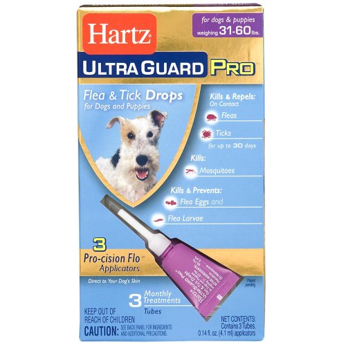 Hartz UltraGuard Pro Drops for Dogs 31-60-Pound