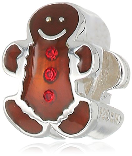 Chamilia Gingerbread Man Bead Charm