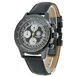 Constantin Durmont Herren-Armbanduhr Navigator CD-NAVI-QZ-LT-IPIP-BKD
