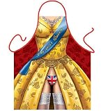 I am your Queen Sexy Novelty Apron for Barbeque and Kitchen designed by Itati Pretty Woman 2