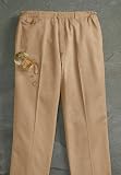 No Hassle Plain Front Chinos