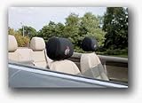 Ohio State Buckeyes Head Rest Covers - Set of 2