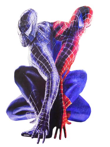  Black Venom and Spiderman Duo Sticker - Giant Size