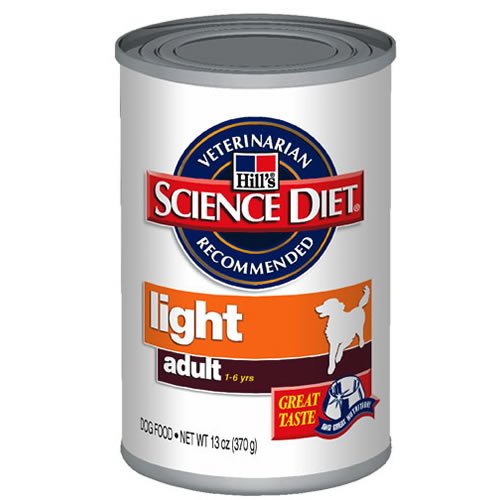 Science Diet Light Adult Dog Food, 13 oz Original