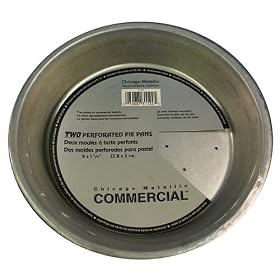 Chicago Metallic Perforated Pie Pans 2-pk. by Chicago Metallic