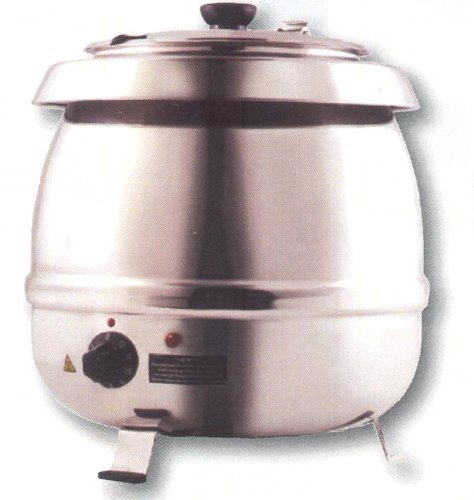 Maximmum MSS12 12 Quart Stainless Steel Exterior Soup Kettle/Warmer
