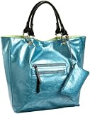 SR SQUARED by Sondra Roberts Metallic Tote