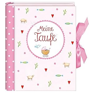 Meine Taufe (rosa): Kleines Foto-Einsteckalbum (Verkaufseinheit)
