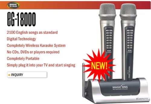 Entertech Et-18K Magic Sing Mic Karaoke System
