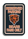 NFL Chicago Bears Plastic Parking Sign