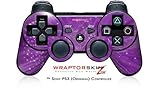 Sony PS3 Controller Skin Stardust Purple