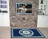 IMAGE OF Seattle Mariners 5 Foot x 8 Foot Rug