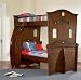 Pirate Ship Design Twin Bunk Bed