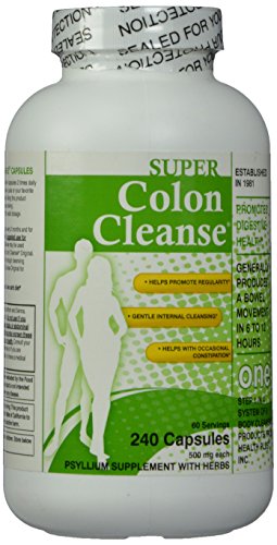 Super Colon Cleanse, 500mg, 240 capsules