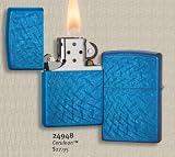 Engraved Cerulean Zippo
