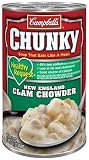 Campbell's Chunky Healthy Request New England Clam Chowder, 18.8 oz, 12 ct (Quantity of 1)