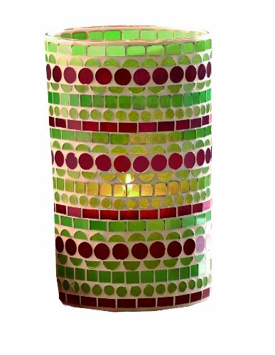 Tag Whimsy Stripe Mosaic 9 Tall