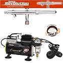 Iwata Revolution SAR (Single-Action) Airbrushing System with Smart Jet Air Compressor