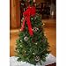 Worcester Christmas Wreath Classic Large Pre-Lit Tabletop Christmas Tree