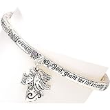 Bay Studio Angel Serenity Prayer Bracelet