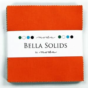 Moda-BELLA-SOLIDS-5-Charm-Pack-Quilting-Fabric-Squares-9900PP-25