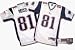 Search : Randy Moss New England Patriots #81 Premier Reebok NFL Football Jersey (White)