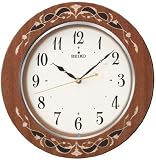 SEIKO CLOCK (セイコー クロック) 掛け時計 電波時計 木象嵌 KX333Bの画像