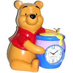 Winne the Pooh Musical Coin Bank and Alarm Clock