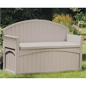 Patio Bench with Storage by Suncast