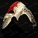 Kayso Red/silver Phantom Mask RED Musical Half Face Venetian Masquerade Mask Phantom Design for Men