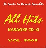 All Hits Karaoke CD+G #8003 Classic Rock Don Henley Glenn Frey Joe Walsh Green Day Led Zeppelin & More