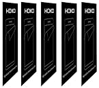 5X HOKO Screen Protector Scratch Guard For LG Google Nexus 4 E960 (Pack of 5)