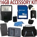 Canon SD4500 IS, IXUS 1000 HS, IXY 50S Digital Camera Accessory Kit Include ....