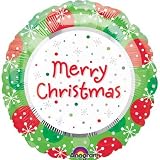 Retro Merry Christmas Balloon