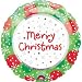 Retro Merry Christmas Balloon